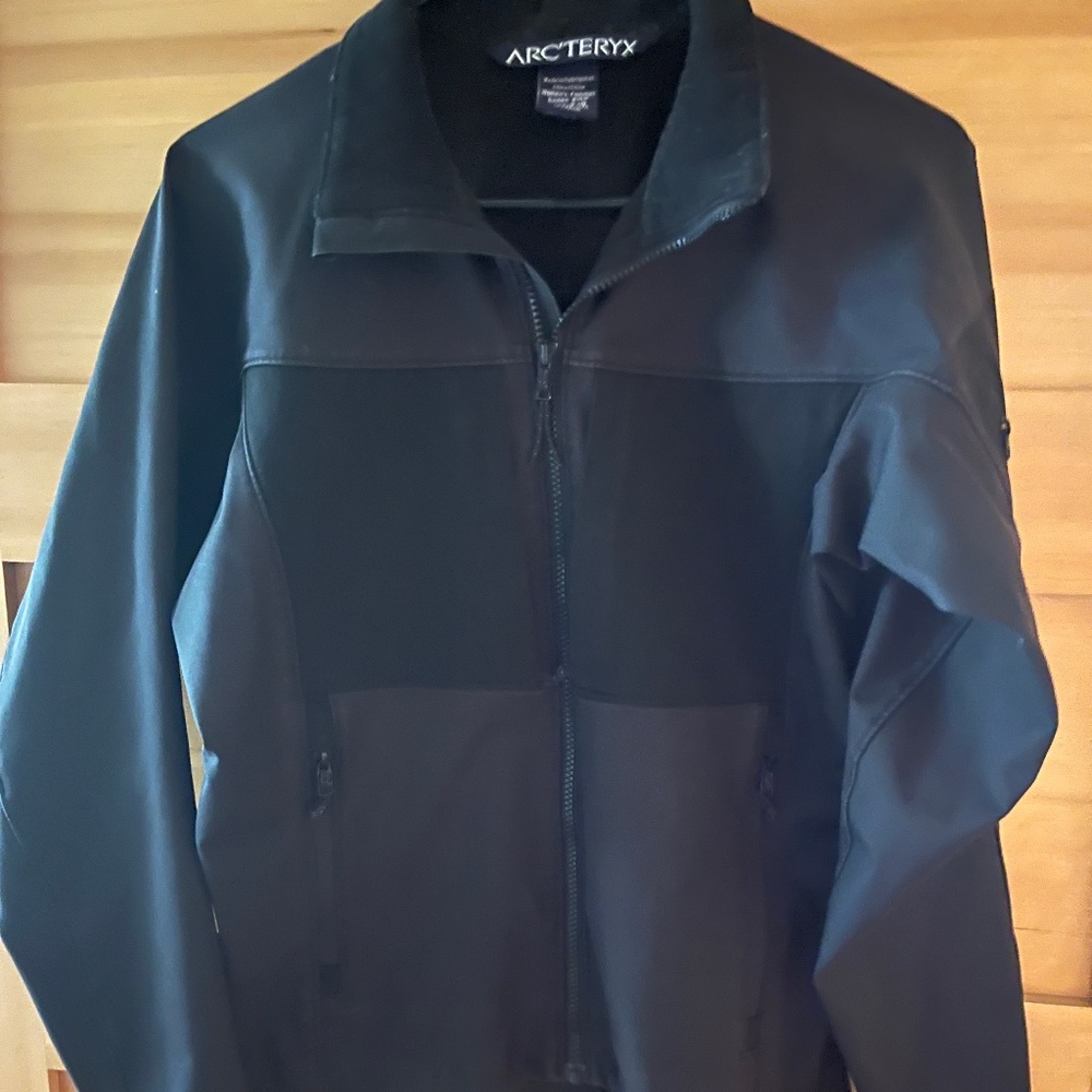 Arc'teryx Polartec Black women's active jacket SZ M
